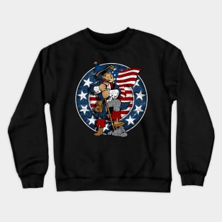 American Freedom Proud Patriot Crewneck Sweatshirt